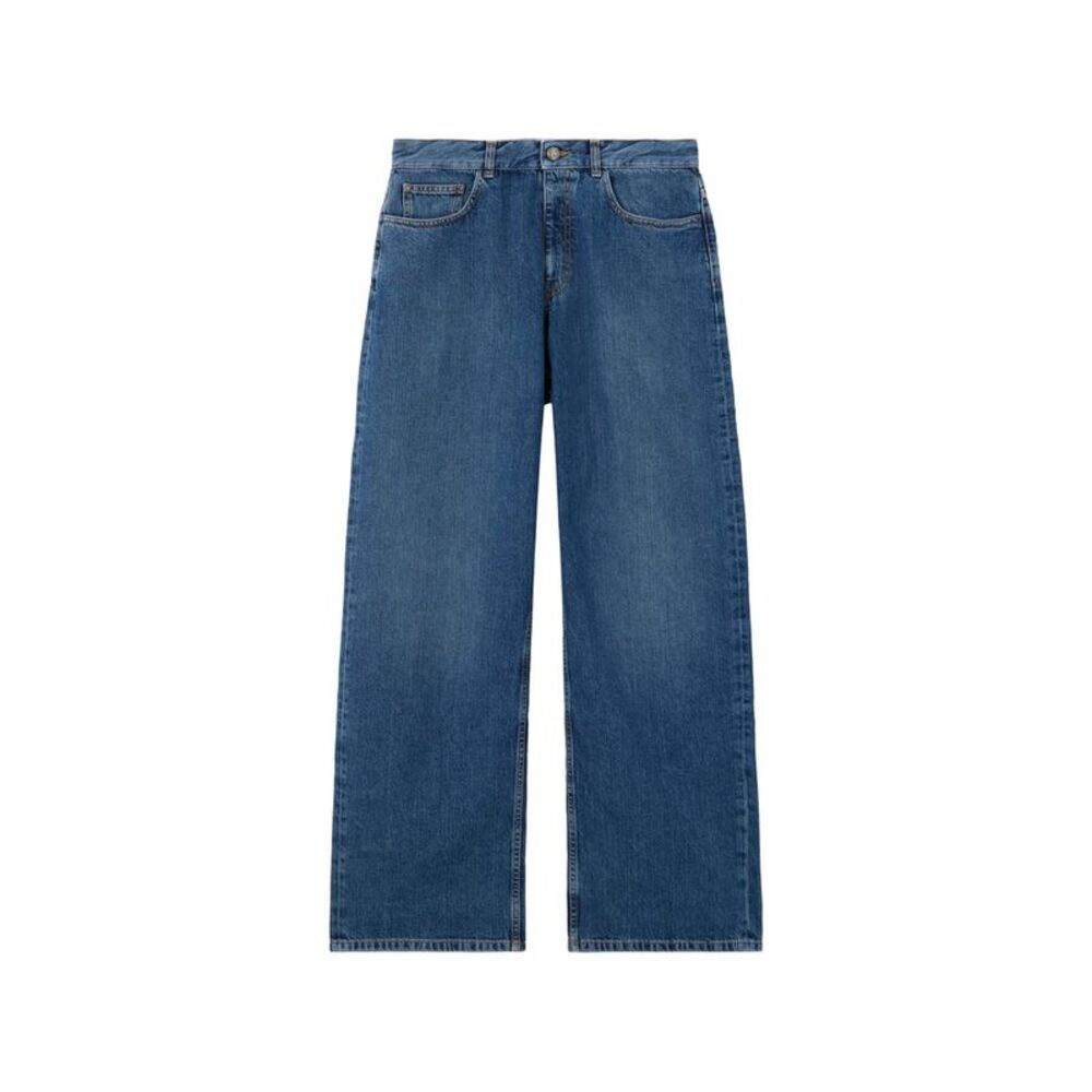 Palm Angels Blue Denim - Wide-Leg Jeans Men